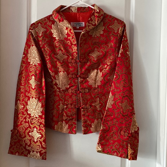 Handmade silk top from Old Shanghai - Picture 1 of 3